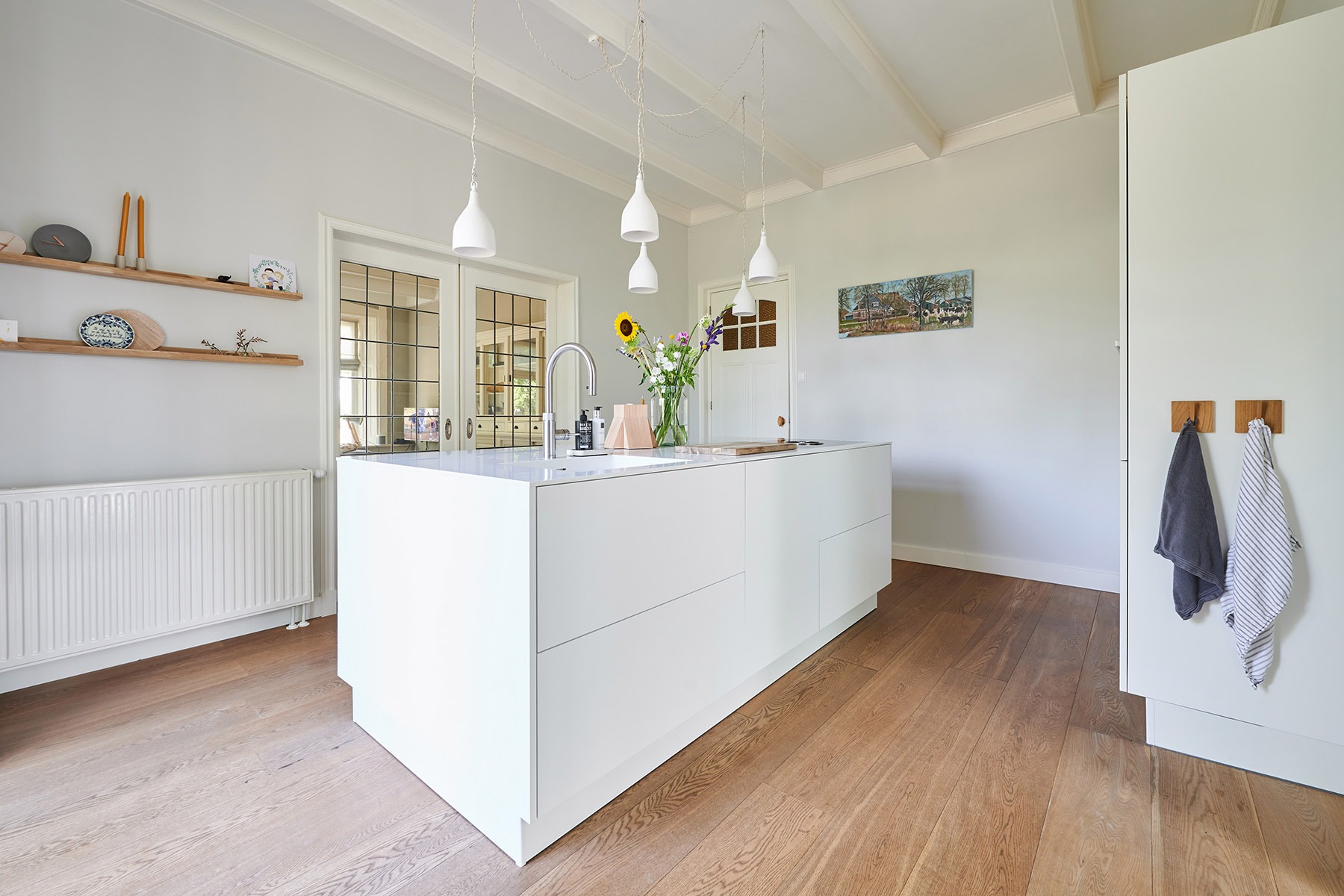 Witte Designkeuken | De Keukenkamer